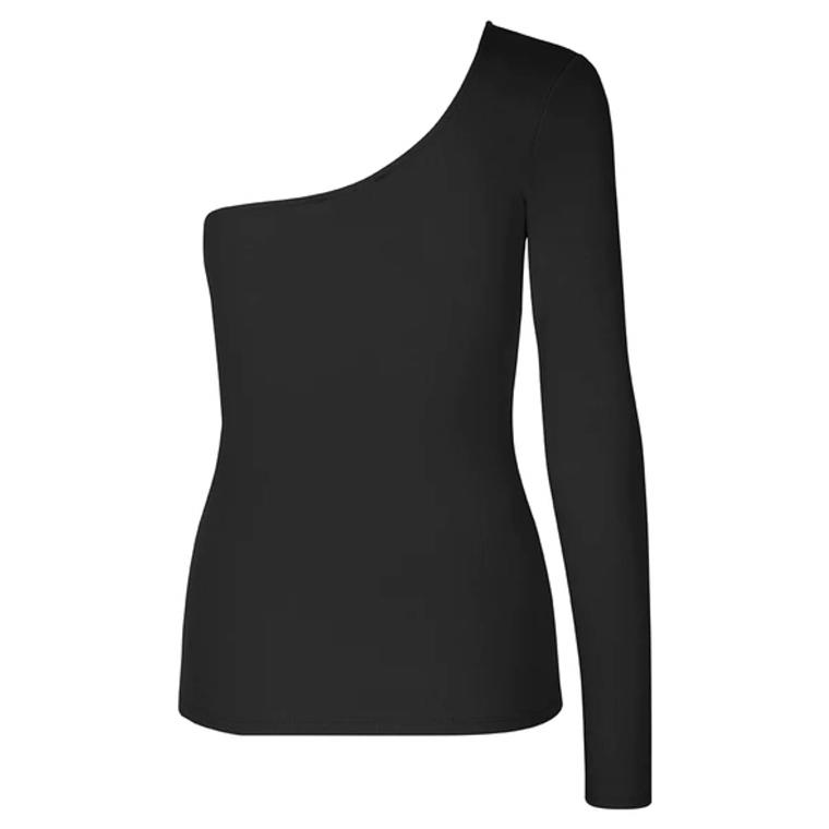 Modström IgorMD One Shoulder LS Top, Sort